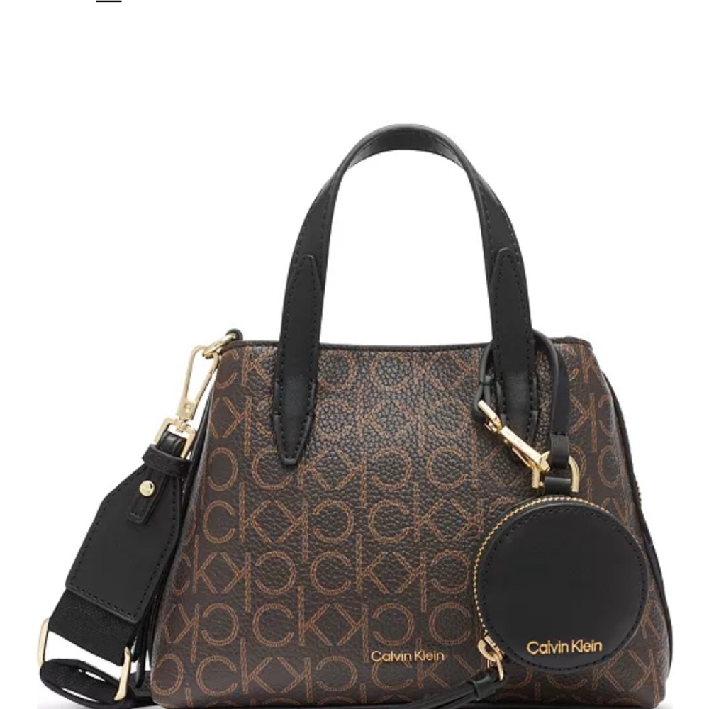 Calvin Klein Millie signature triple compartment.